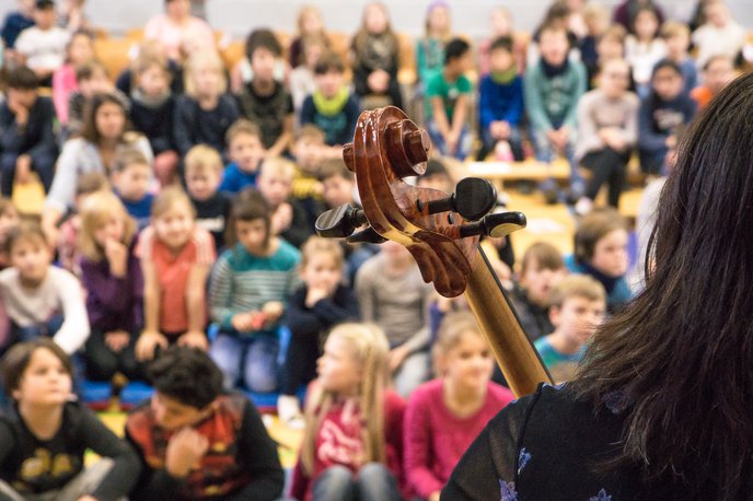 Musikalische Vermittlung in der Kurt-Masur-Schule.