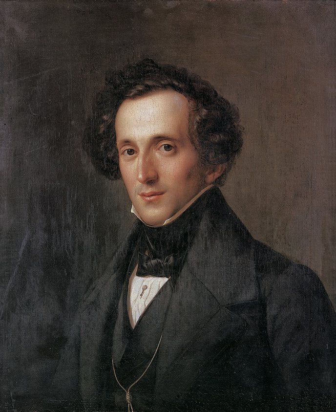 Theodor Hildebrandt: Felix Mendelssohn Bartholdy, 1834, SGM Inventar-Nr. XIX/9